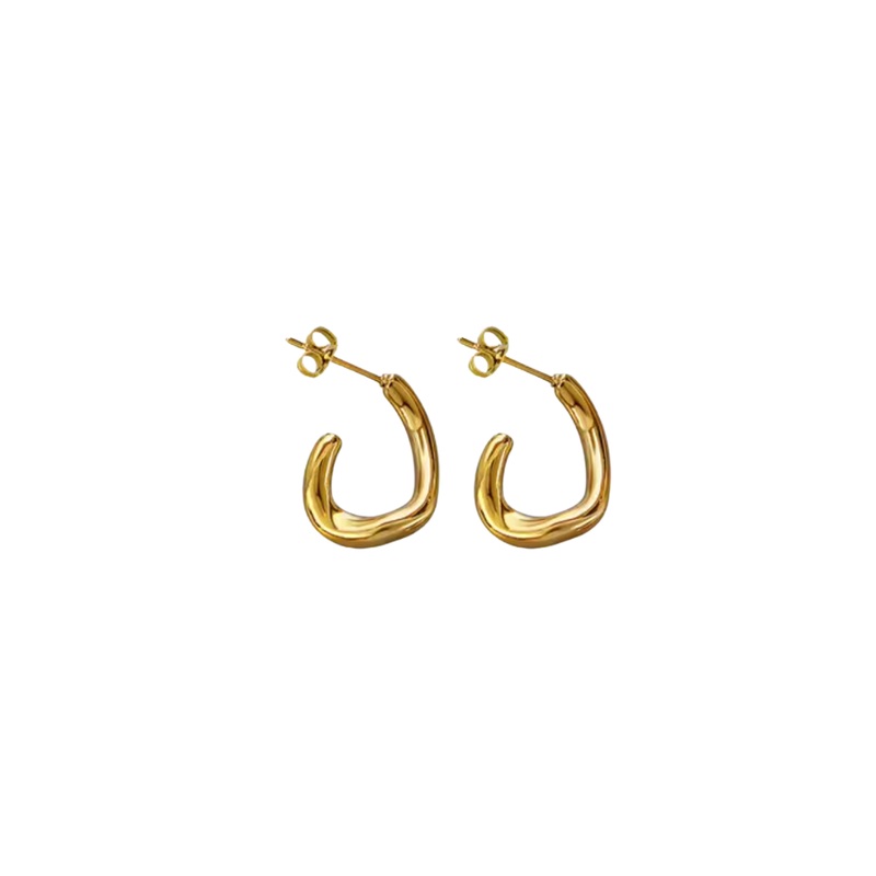 Irregular Hoop Earrings