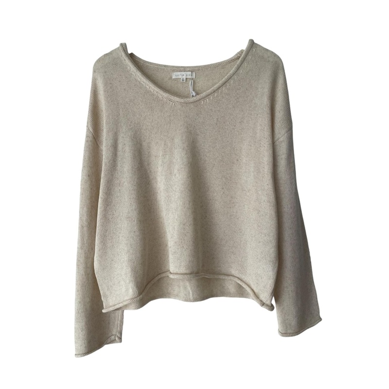 Scoop Neck Spring Knit