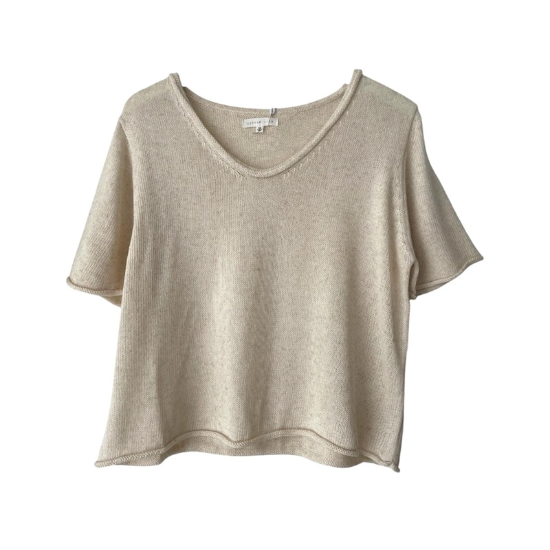 Scoop Neck Spring Tee