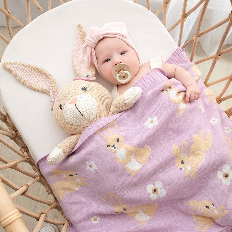 Whimsical Easter Baby Blanket