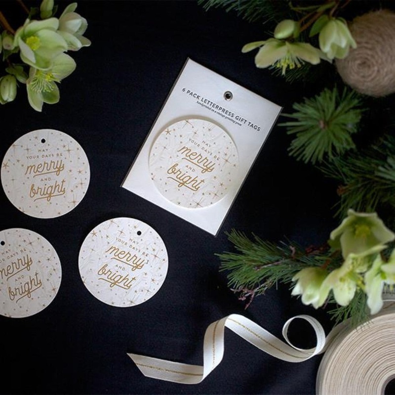 Gift Tags Native Merry and Bright