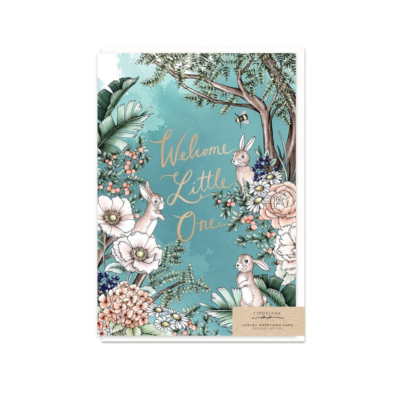 Greeting Card Bunny Little One