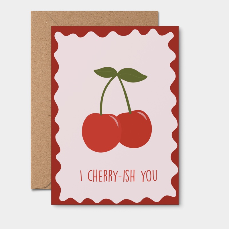 Greeting Card  Cherry-ish You