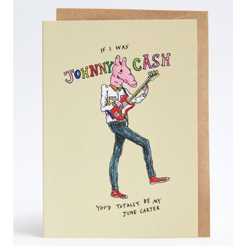 Greeting Card Johnny Cash