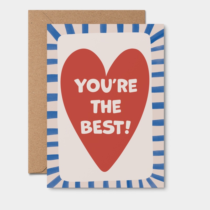 Greeting Card Youre The Best