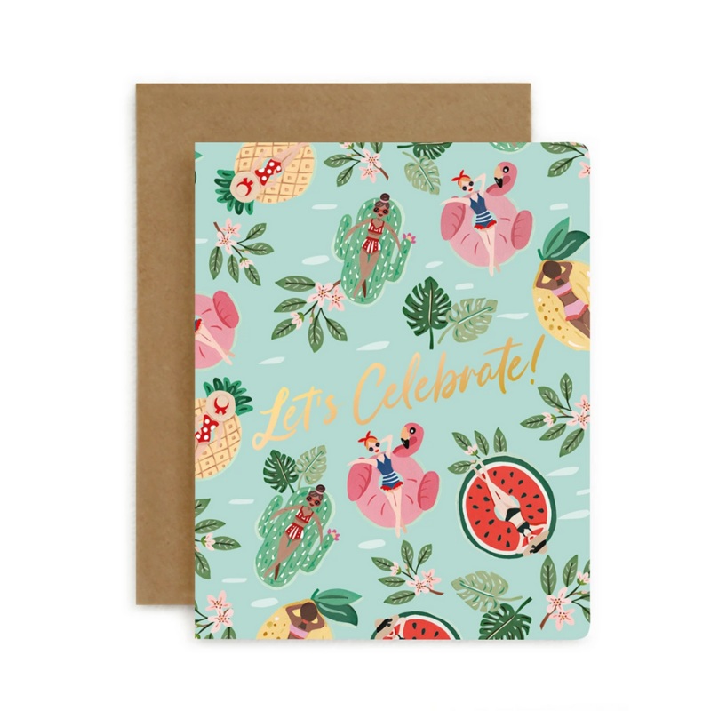 Greeting Card Let’s Celebrate