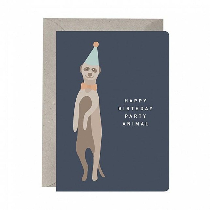Greeting Card Party Animal