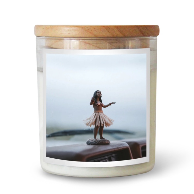 Hula Girl Candle