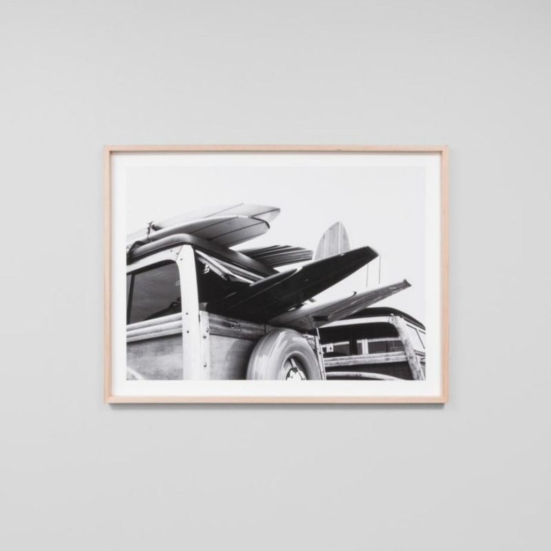 Surf Van Framed Print