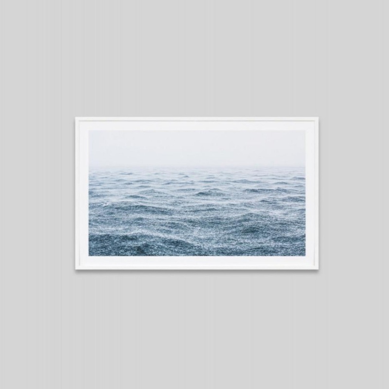 Ocean Rain Framed Print
