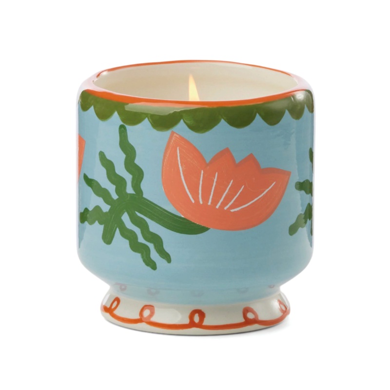 Adopo Flower Ceramic Candle – Cactus Flower