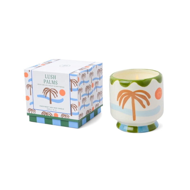 Adopo Palm Tree Ceramic Candle – Lush Palms