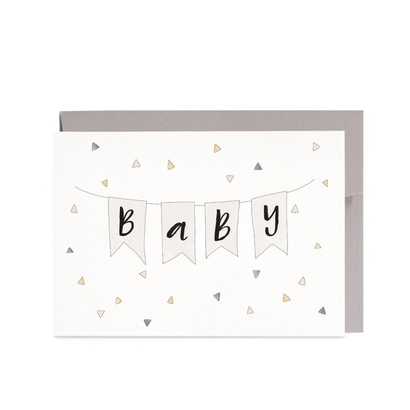 Greeting Card Baby Bunting