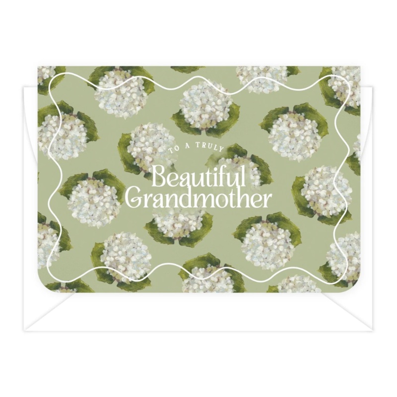 Greeting Card Beautiful Grandmother