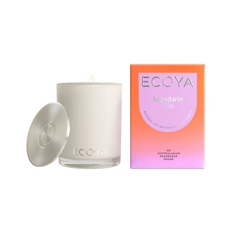 ECOYA Madison Jar Candle – Mandarin and Gin