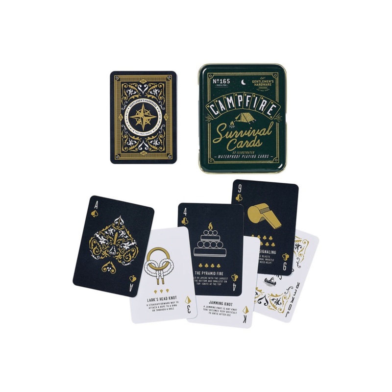Gentlemen’s Hardware Campfire Survival Cards