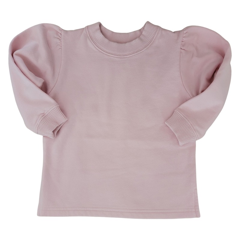 Girl’s Fleece Light Pink Sweatshirt