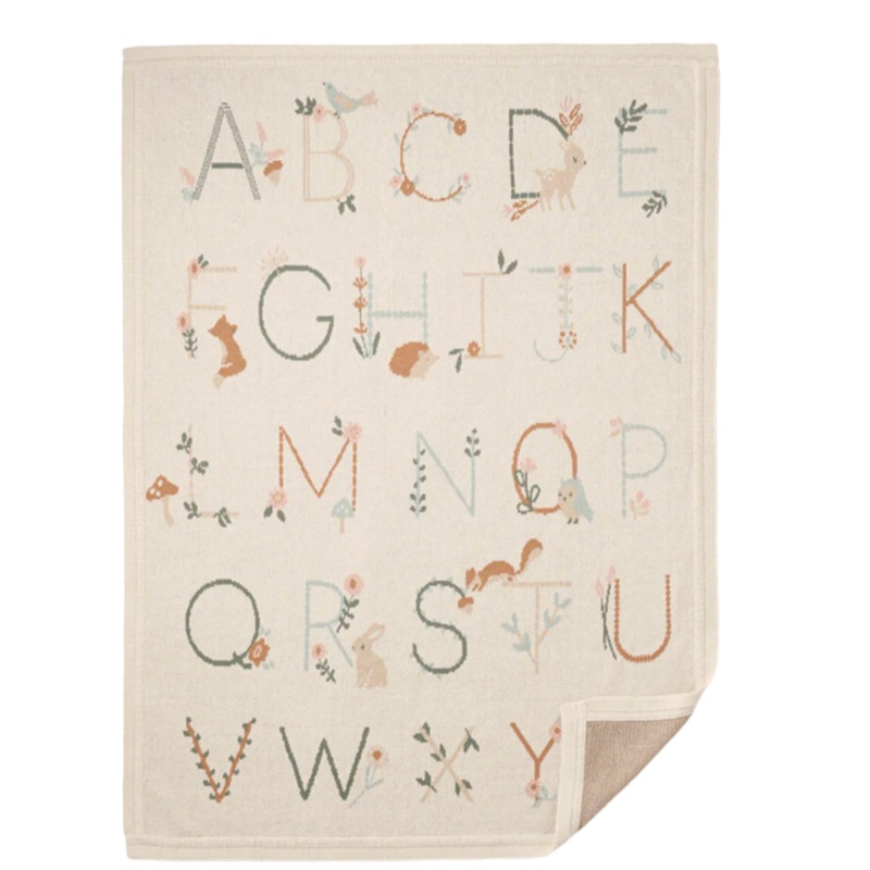 Rainy Day Alphabet Blanket