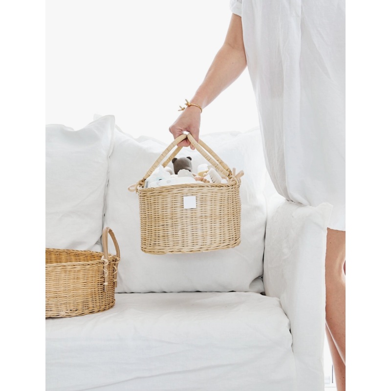 Woven Diaper Caddy