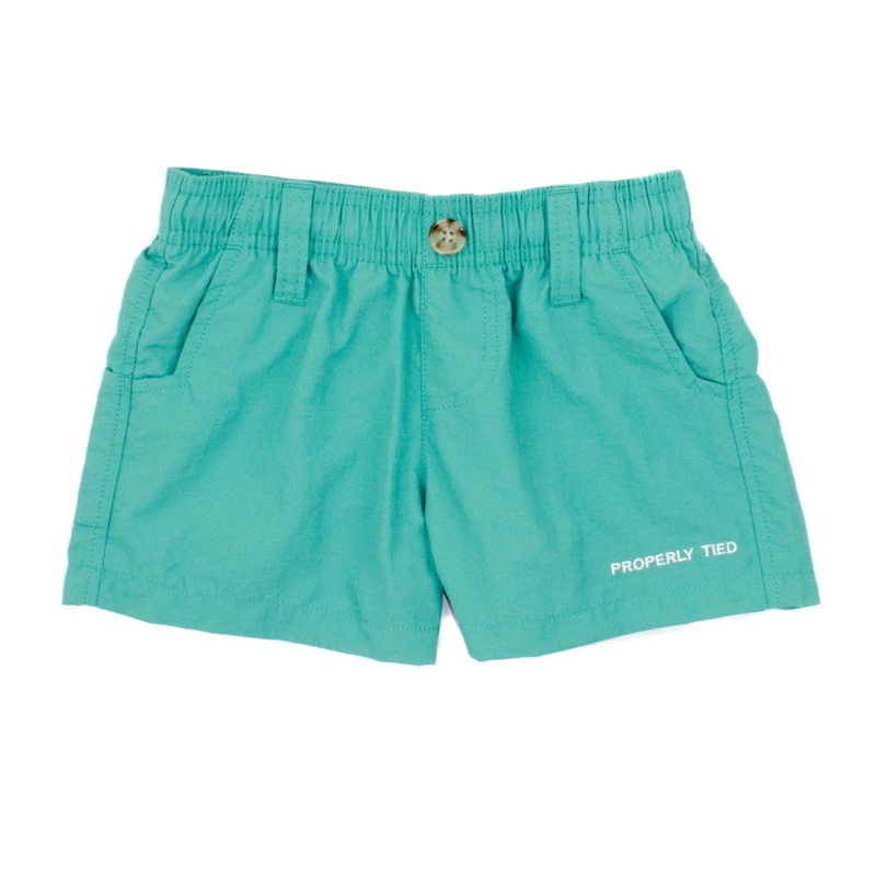 Boy’s Mallard Shorts Soft Green