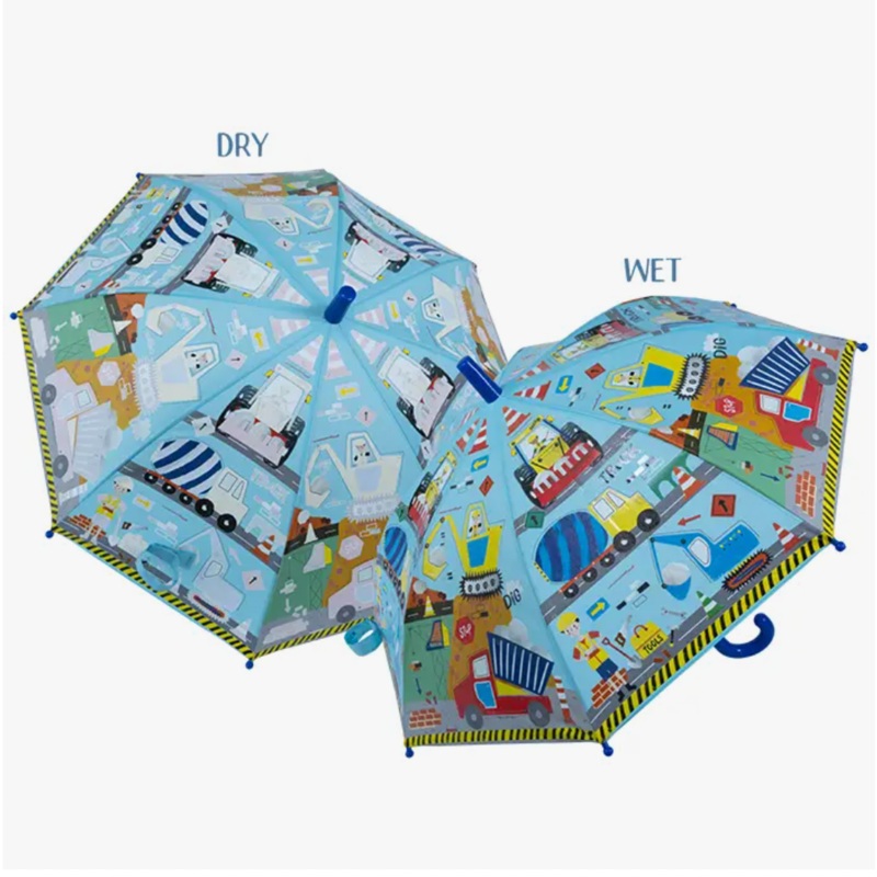 Colour Changing Umbrella, Construction Site