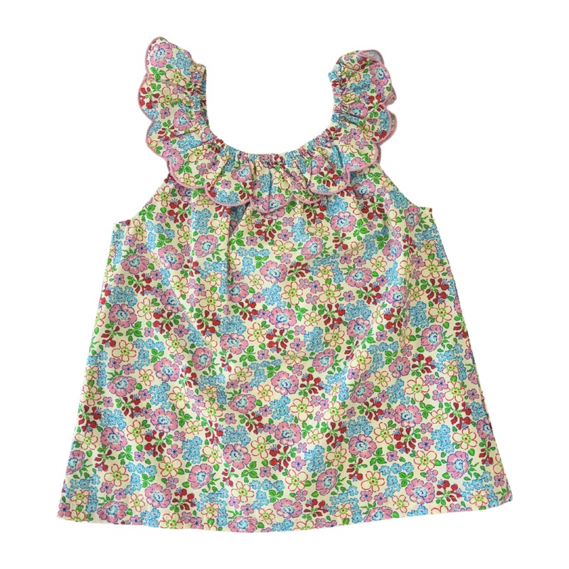 Flora Top – Bloomsbury Blossoms