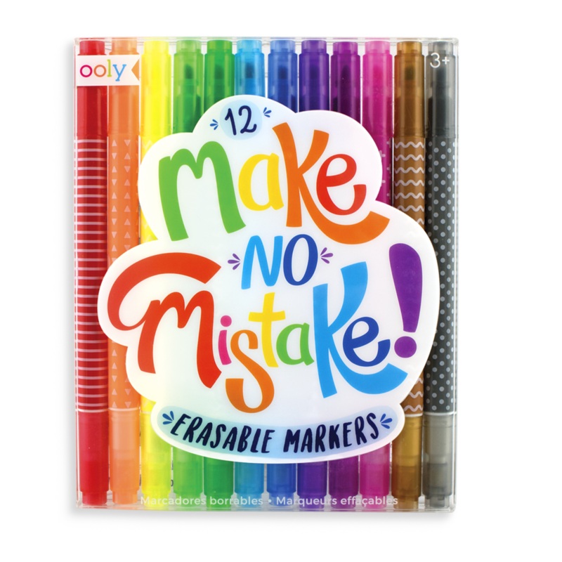 Make No Mistake! Eraseable Markers, Set of 12