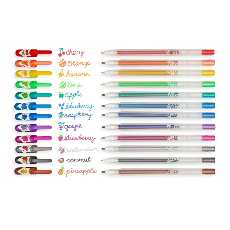 Yummy Yummy Scented Glitter Gel Pens