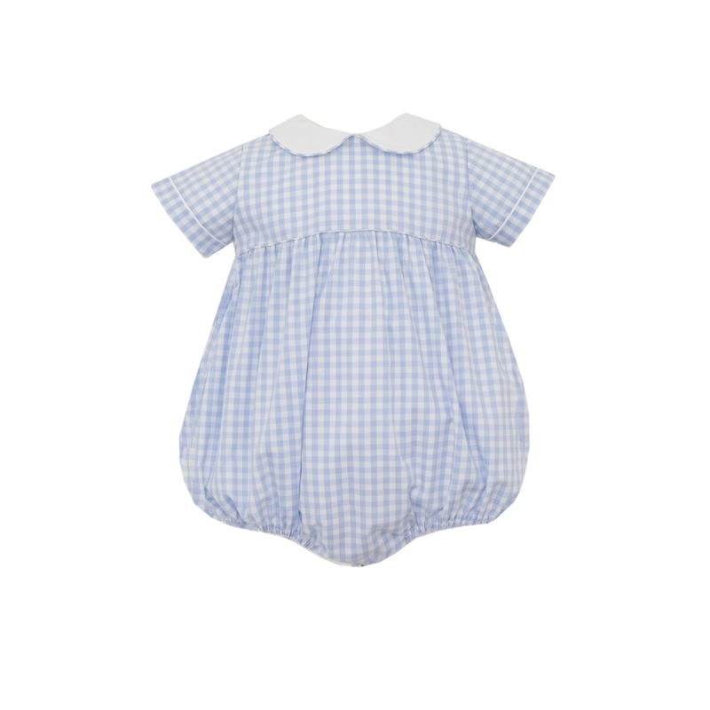 Boy’s Blue Gingham Bubble