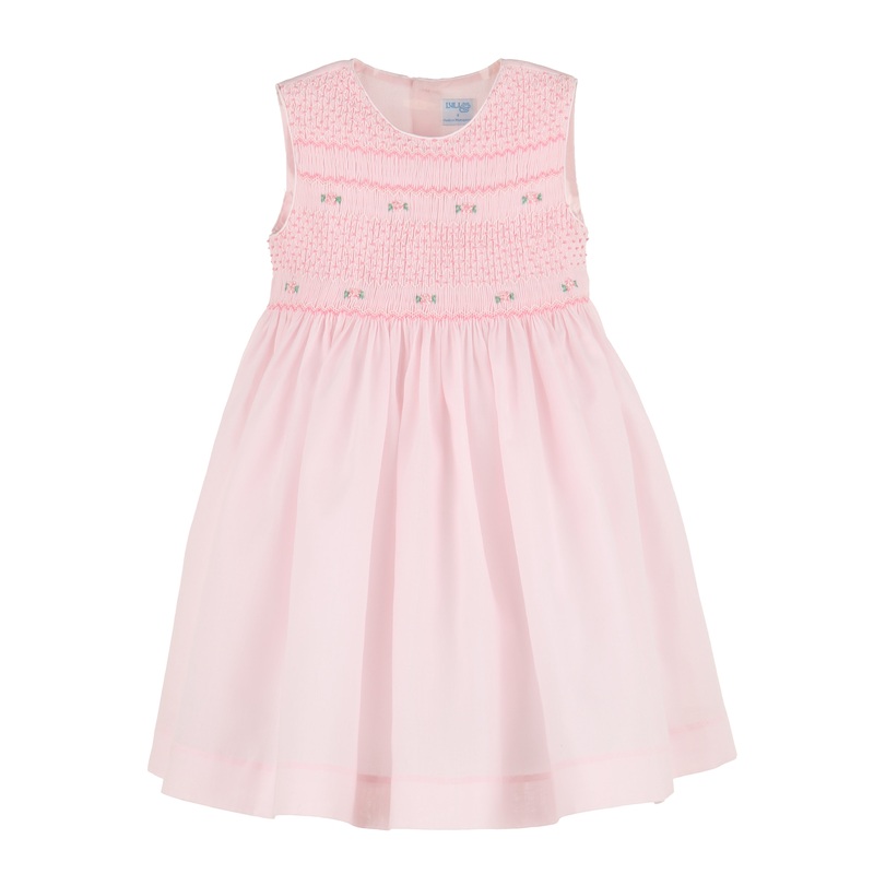 Enchanting Full Smock Pink Dress