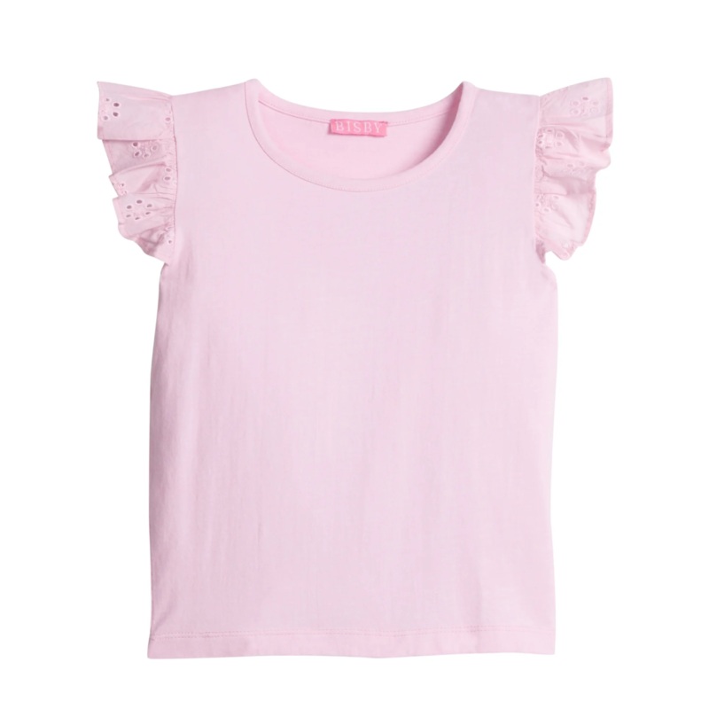 Eyelet Tank – Pink