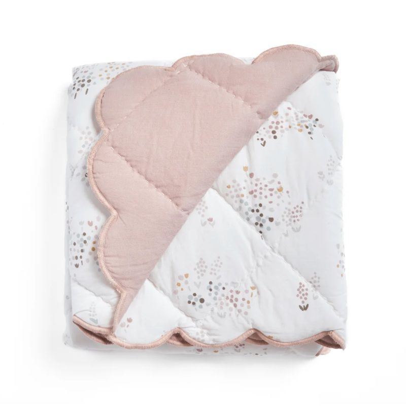 Quilted Blanket, Flower Patch