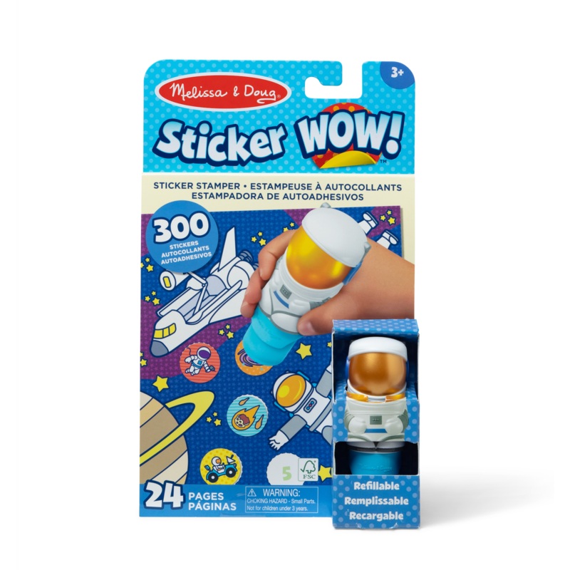 Sticker WOW! Activity Pad Set, Astronaut