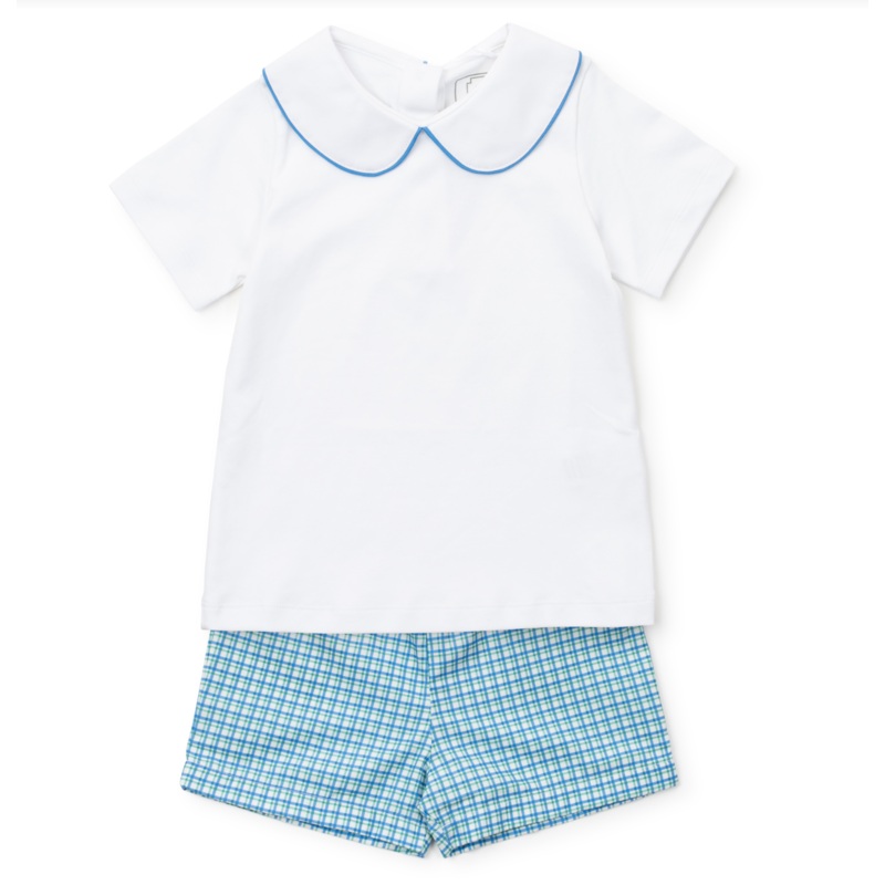 Field Short Set Pastel, Hampton Plaid