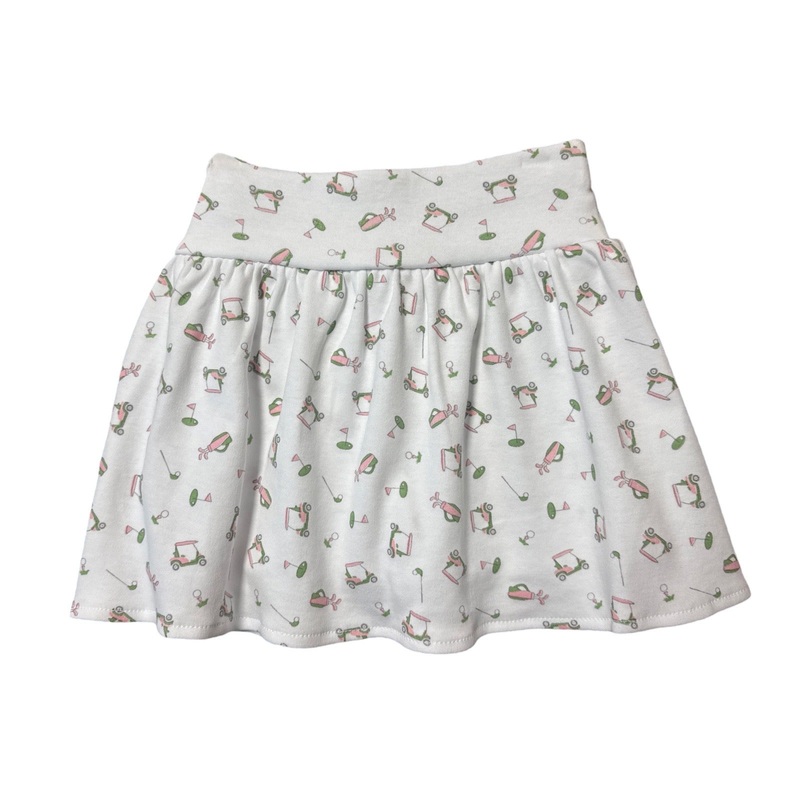 Girl’s Golf Print Skort