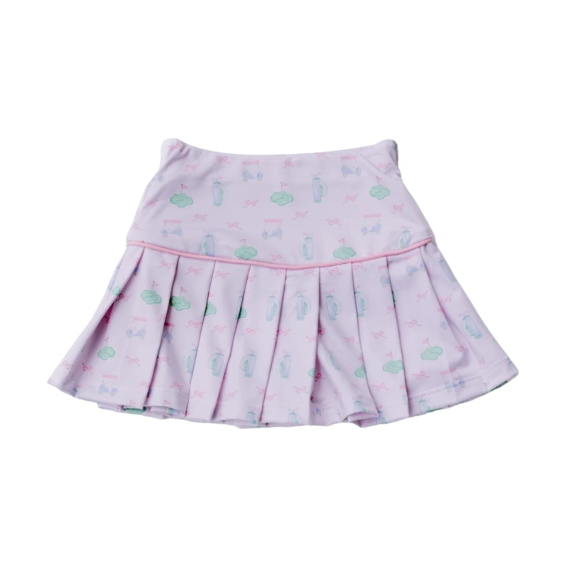 Golf Print Tennis Skirt x Poppyland