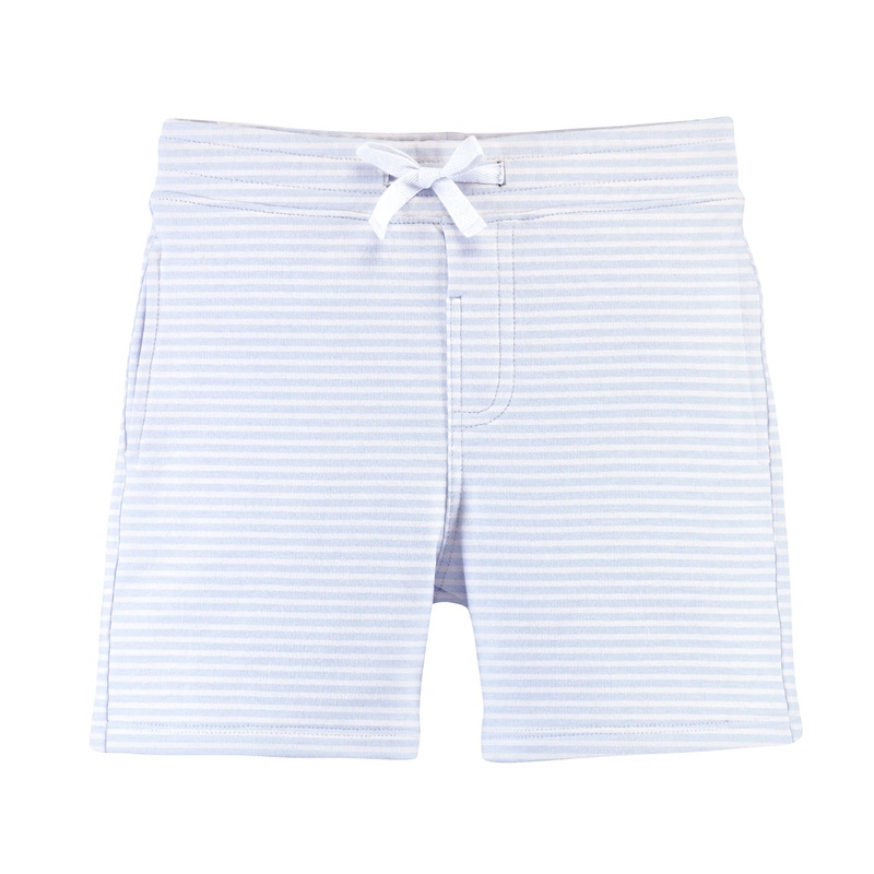 Light Blue Stripes Shorts