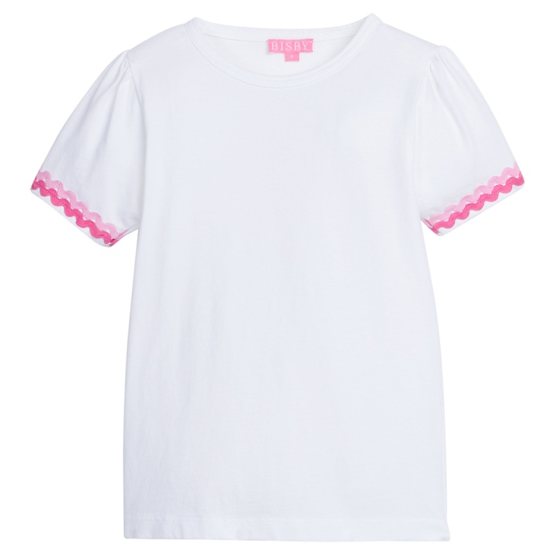 Ricrac Tee – Pink Ricrac