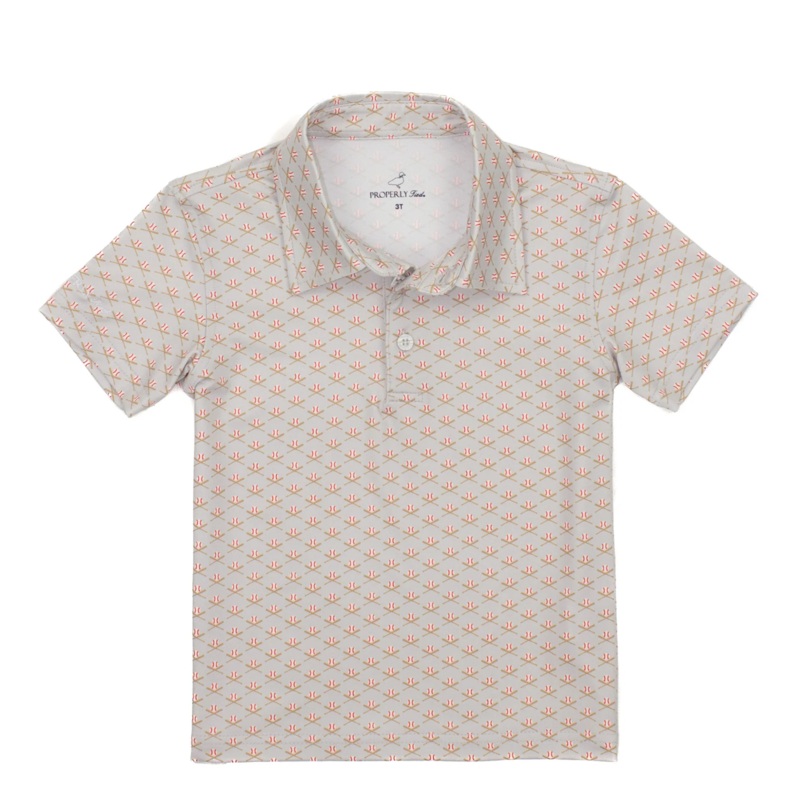 Boys Inlet Polo, Baseball Shield (online only)