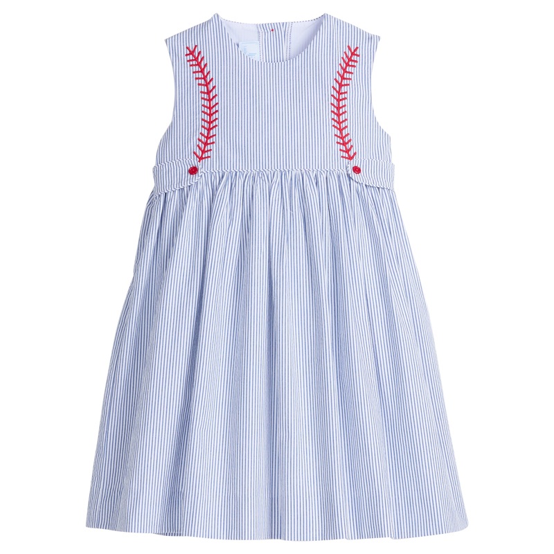 Button Tab Nantucket Dress, Baseball