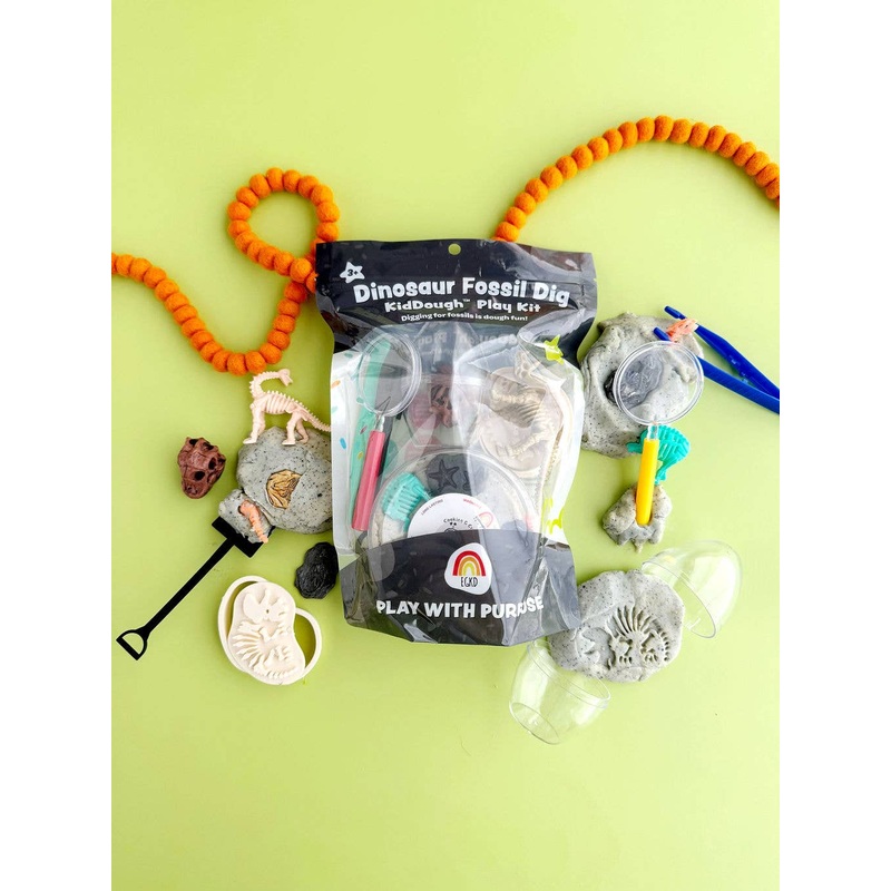 Dinosaur Fossil Dig (Cookies & Cream) KidDough Play Kit