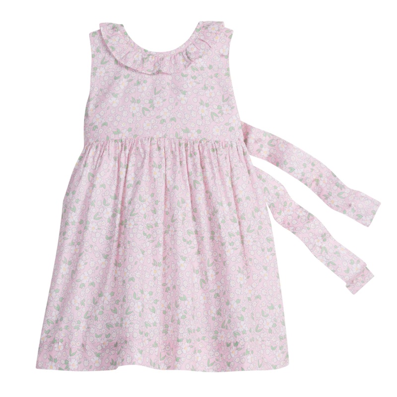 Isabel Dress, Pink Wimbledon Floral