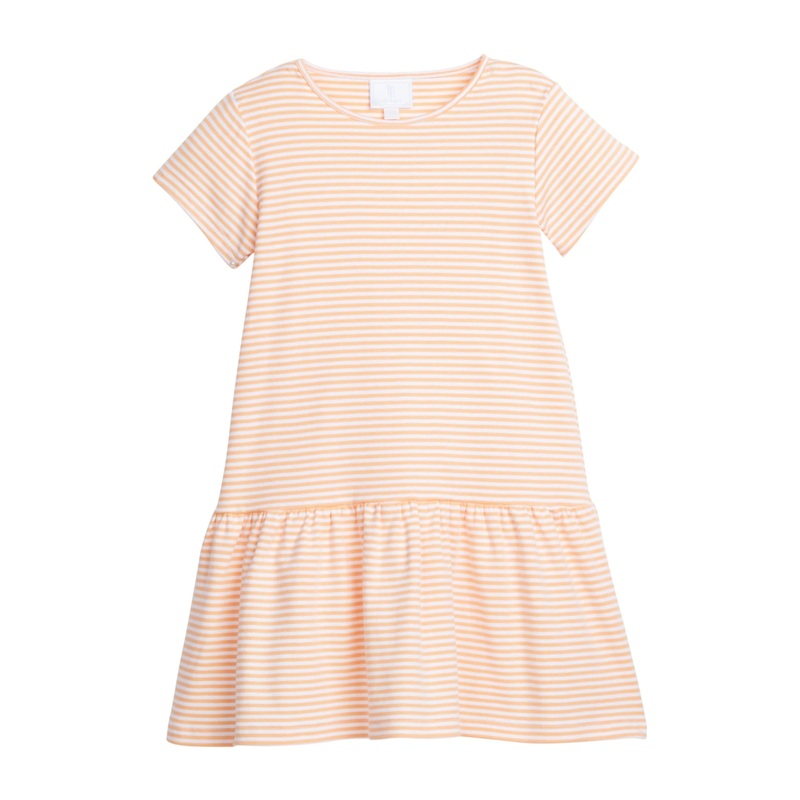 Kari T-Shirt Dress, Melon Stripe