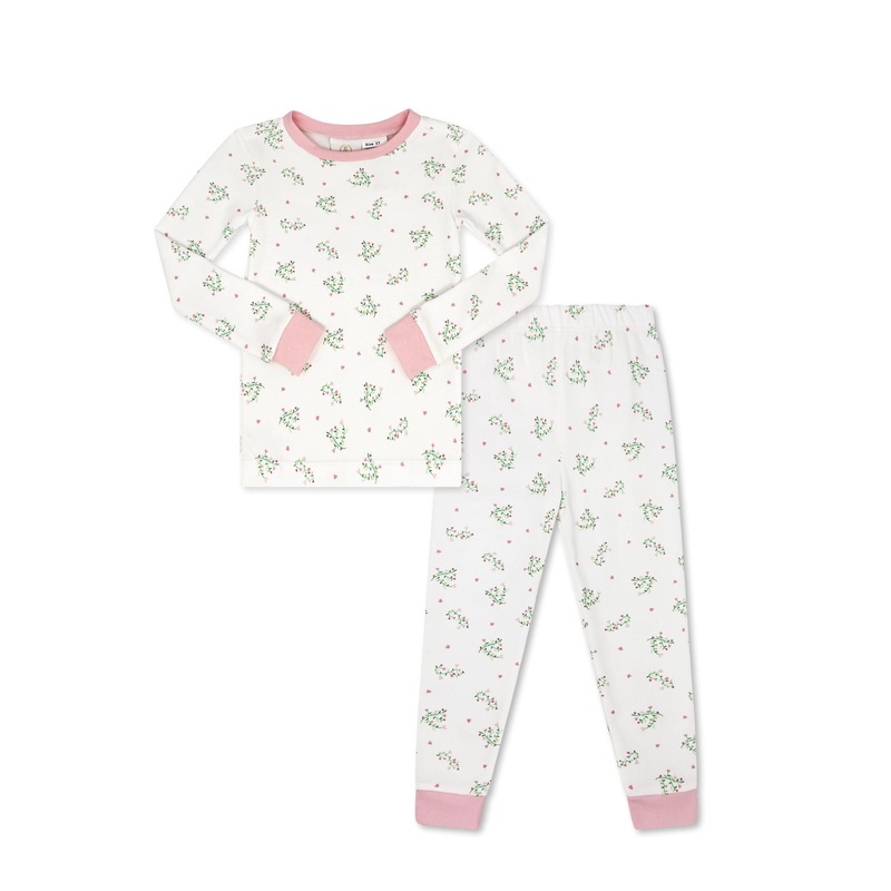 Love You Bunches Knit Sweet Pea PJ Set