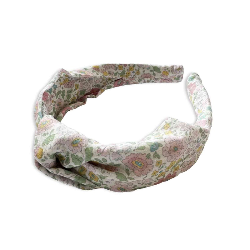 Spring Flowers 2025 Baby Pink Knotted Headband