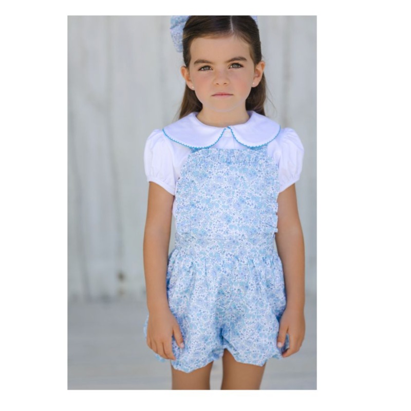 Blue Ditsy Floral T-Shirt