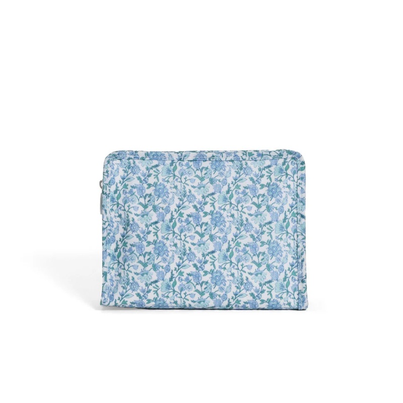 Medium Roadie Zip Pouch, Hamptons Floral