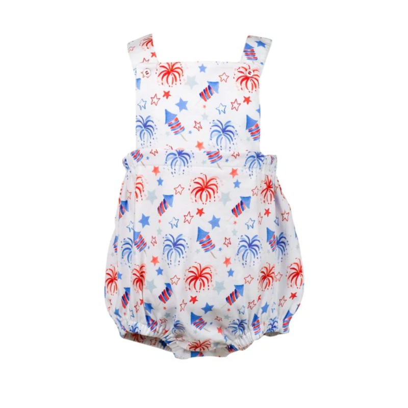 Patriotic Boy Sun Bubble