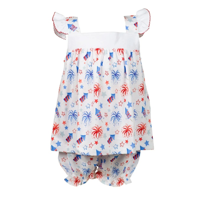 Patriotic Girl Bloomer Set