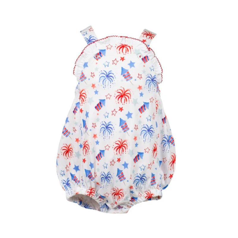 Patriotic Girl Sun Bubble